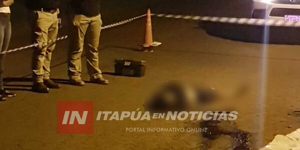 PIDIÓ PRESTADO UN AUTOMÓVIL, CAUSÓ LA MUERTE A UN PEATÓN Y HUYÓ - Itapúa Noticias