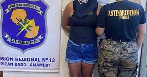 La Nación / Detienen a una mujer que tenía en su poder cocaína para comercializar