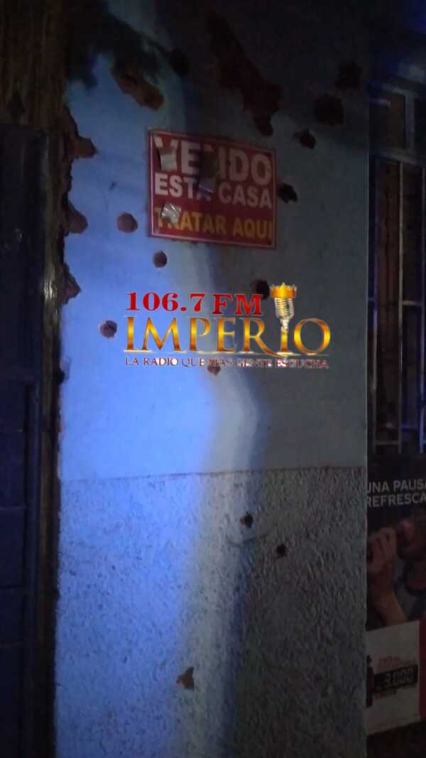 Disparan contra una vivienda y dejan un panfleto - Radio Imperio 106.7 FM