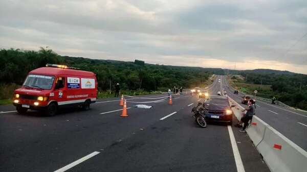 Otro accidente con saldo fatal en la nueva ruta de Caacupé - Policiales - ABC Color