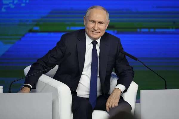 Triunfal reelección de Putin: seguirá en el poder al menos hasta 2030 - Mundo - ABC Color