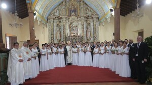¡Sí, acepto! 36 parejas se unieron en emotivo casamiento comunitario