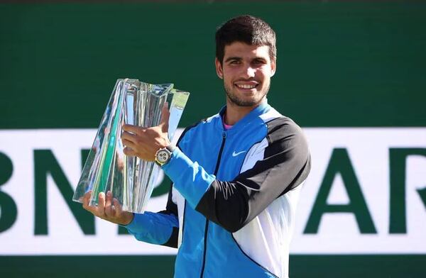 Alcaraz revalida título en Indian Wells, primer triunfo del año - Tenis - ABC Color