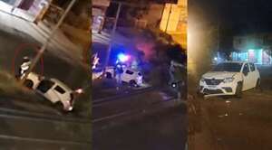 Ebrio ‘reventó’ su vehículo con un bate de béisbol tras accidente y discusión - Noticiero Paraguay