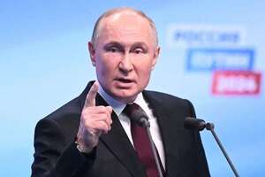 China felicita a Putin por su reelección como presidente ruso - Mundo - ABC Color