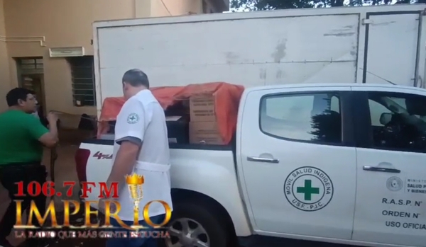 Salud Indígena de la XIII Región Sanitaria se dirige a la colonia Pirary de Zanja Pytã - Radio Imperio 106.7 FM