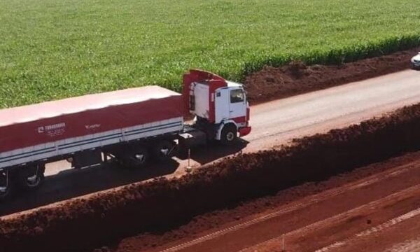 A paso firme avanza la obra que transformará el distrito de Mbaracayú