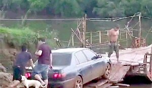 Declararán emergencia departamental para agilizar construcción de puente en el km 24 Monday
