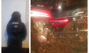 Detienen a supuesto motochorro y recuperan dos celulares