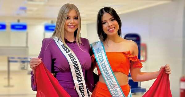 La Nación / Paraguayas, rumbo al certamen Miss Mesoamerica International