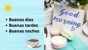 ¿Te has preguntado alguna vez por qué en español decimos buenos días, buenas tardes y buenas noches, así, en plural? - Radio Imperio 106.7 FM