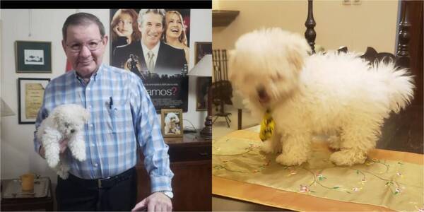 ¡Carlos Martini cumplió años con una nueva mascota!