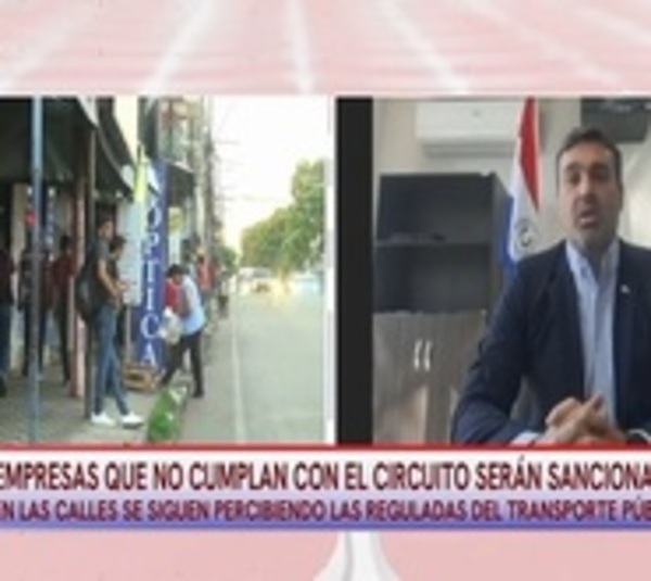 Viceministro dice que no hay pedido oficial de suba del pasaje - Paraguay.com