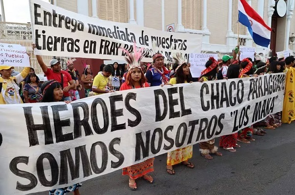 Reclamo maká por usurpación de tierras causa revuelo internacional