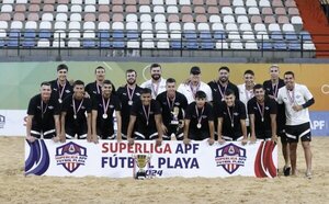 Libertad se lleva la segunda etapa del fútbol de playa