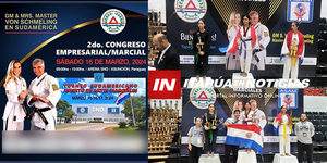JÓVENES TALENTOS ITAPUENSES TRIUNFAN EN CONGRESO INTERNACIONAL DE ARTES MARCIALES - Itapúa Noticias