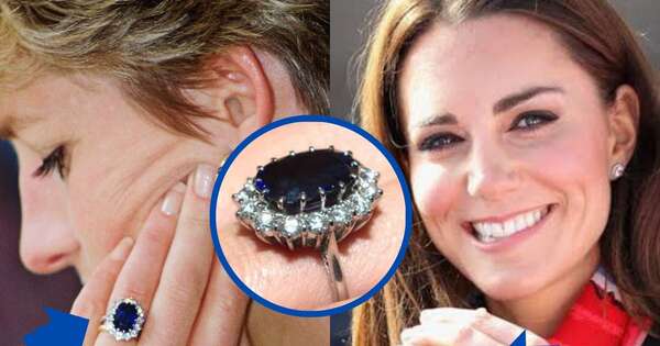 La Nación / ¿Kate Middleton y Lady Di, malditas por un anillo de zafiro?