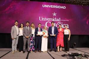 La Universidad Católica “Nuestra Señora de la Asunción” recibe el Top of Mind por octava ocasión - Brand Lab - ABC Color