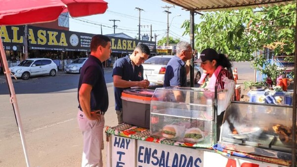 Despejan casillas en el acceso a Encarnación desde el puente