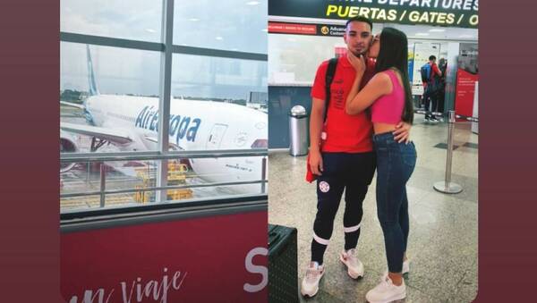 La romántica despedida del jugador albirró