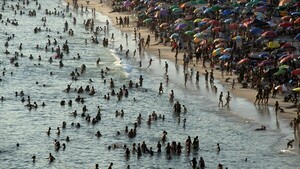62,3° grados de sensación térmica sufrió Río de Janeiro