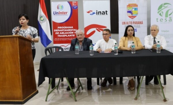 Impulsan donación y trasplante de órganos en Alto Paraná