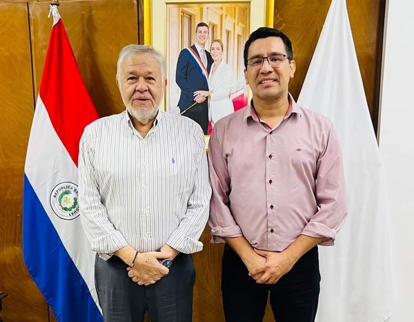 Gobernador de Alto Paraná y director del IPS proyectan mejorar atención en salud - ADN Digital