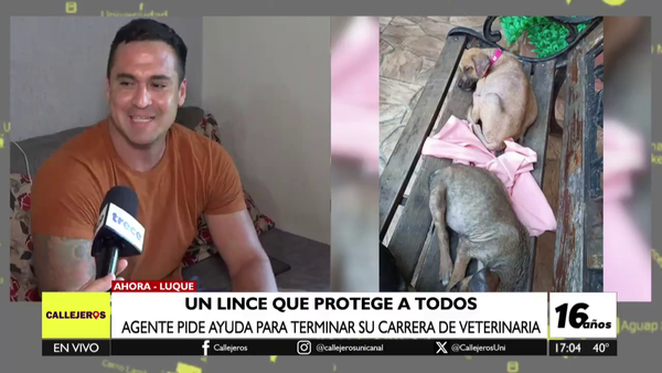 "Mi raza favorita es el rescatado": Agente Lince rescata perros e insta a la adopción - Unicanal