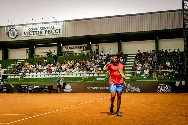 Gran victoria de Hernando Escurra: batió a Olivieri, siembra 4, en el Paraguay Op,en - La Tribuna