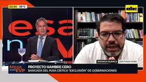 Proyecto Hambre Cero: bancada del PLRA critica “exclusión” de gobernaciones - Mesa de Periodistas - ABC Color