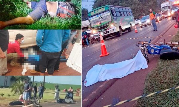 Muerte sobre dos ruedas: 7 motociclistas fallecieron el fin de semana en diferentes sitios de Alto Paraná – Diario TNPRESS
