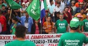 La Nación / Campesinos dan a conocer el itinerario y actividades para la marcha en Asunción