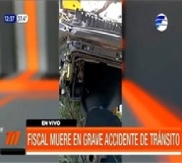 Fiscal muere en terrible accidente de tránsito en Alto Paraná - Paraguay.com