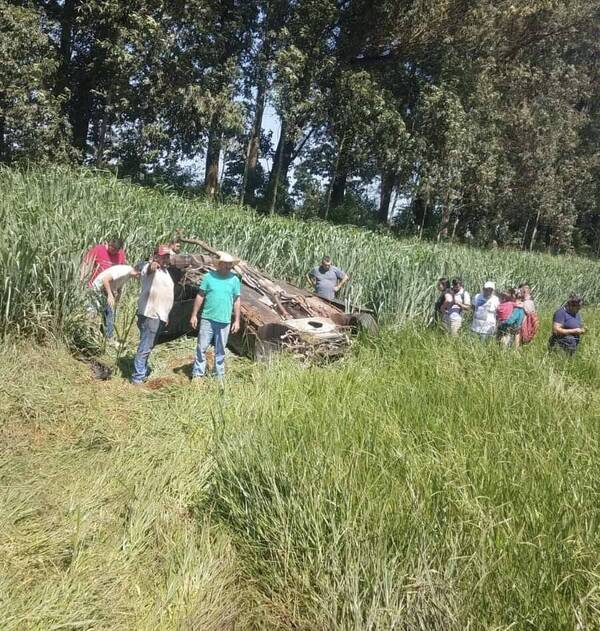 ¡Qué bárbaro! Agente fiscal ñandereja tras terrible accidente de tránsito