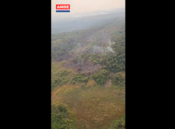 ANDE patrullará líneas de transmisión a fin de evitar incendios y cortes - El Trueno