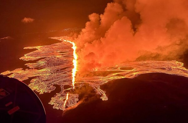 Disminuye la intensidad de la erupción volcánica en Islandia