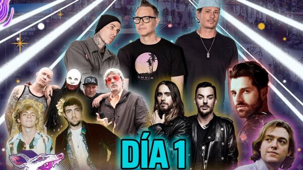 Asunciónico realiza su apertura hoy con Blink-182 y Limp Bizkit como estelares