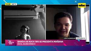 Asunciónico 2024: la banda de rock 1915 hace su presentación mañana - Ensiestados - ABC Color