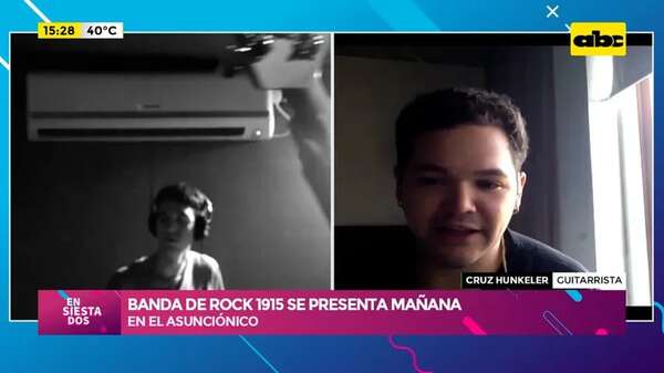 Asunciónico 2024: la banda de rock 1915 hace su presentación mañana - Ensiestados - ABC Color