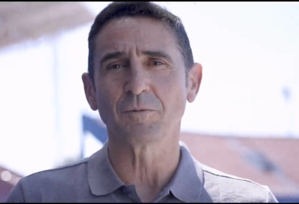 (VIDEO): Manolo Jiménez, al ritmo del flamengo, saluda a los cerristas