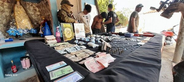 Operativo contra microtráfico en Mariano Roque Alonso: dos detenidos - Megacadena - Diario Digital