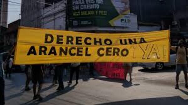 La UNA en paro por dos días para exigir garantizar el Arancel Cero