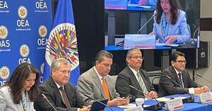 La Nación / Jiménez Rolón expuso ante la OEA experiencia con el Sistema de Facilitadores Judiciales en Paraguay