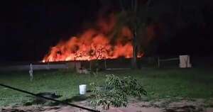 La Nación / Paraguarí: controlan incendio en propiedad donde funciona un refugio de mascotas