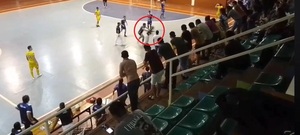 Jugador agredió a árbitro durante encuentro deportivo entre Miranda vs. Encarnación