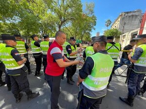 Gran despliegue policial por la marcha campesina - ADN Digital