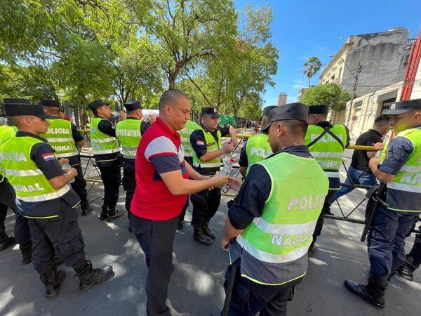 Gran despliegue policial por la marcha campesina - ADN Digital