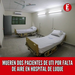 Dos paciente posiblemente muirieron por falta de Acondicionador de Aire en hospital de Luque