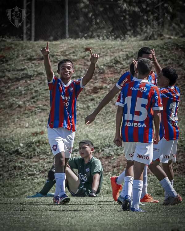 Cerro Porteño, único en la cima de la Sub 14 - Fútbol - ABC Color
