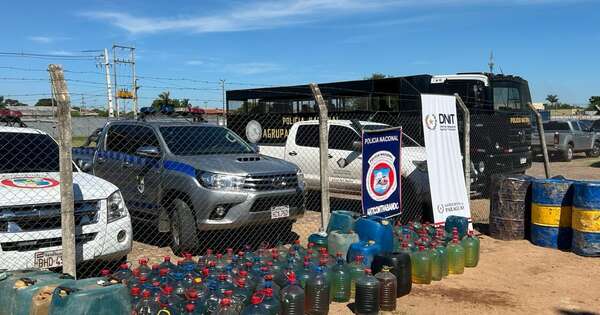 Diario HOY | Incautan 2.500 litros de combustible de contrabando
